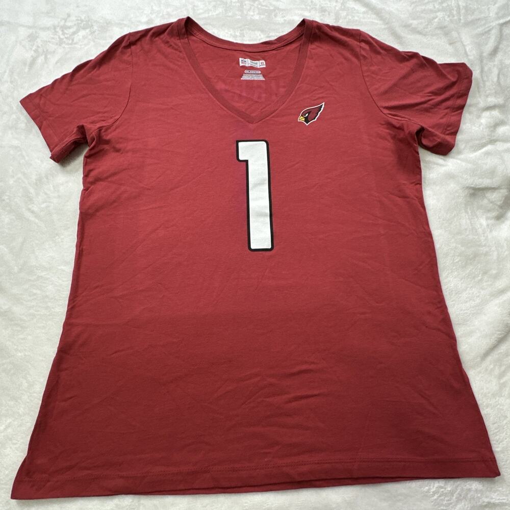 Arizona Cardinals T-Shirt Kyler Murray #1‎ NFL Team Apparel Football Women's XXL